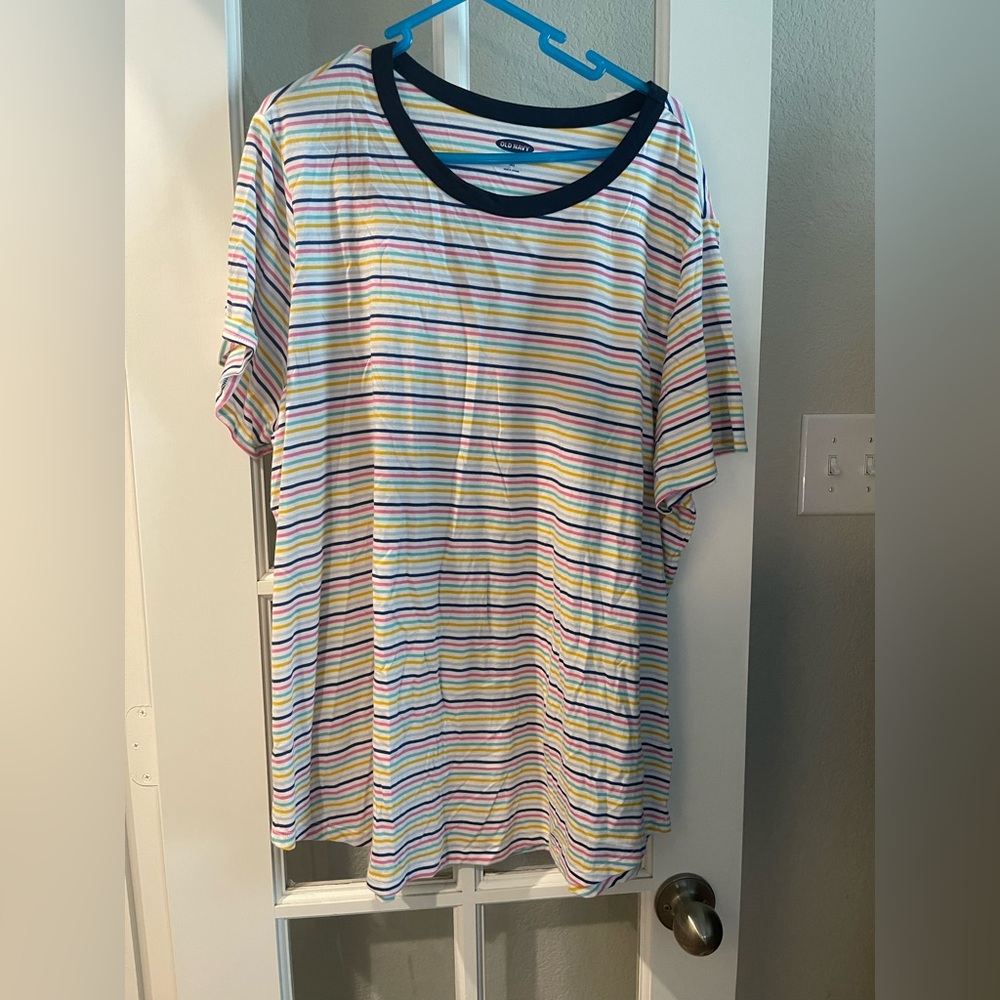 Old Navy Men's Multicolor Striped Shirt